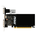 MSI VGA GEFORCE GT 710, GT 710 2GD3H LP, 2GB GDDR3, DVI/HDMI/VGA, LP