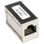 Accoppiatore RJ45 Cat6 8P8C Femmina/ Femmina, FTP, Silver