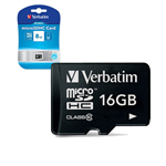 Memoria Micro SDHC 16 Gb - Classe 10