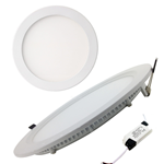 PANNELLO FARETTO LED INCASSO CARTONGESSO SLIM LUCE 4000 6000 3 6 9 12 18 24 30 W