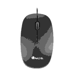 NGS MOUSE OTTICO 1000DPI USB 3 TASTI NERO