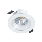 FARETTO PANNELLO DA INCASSO REGOLABILE SALABATE LED 6W 3000K 380Lm STRUTTURA ALLUMINIO BIANCO IP44 Ø8.8 H4.2 Foro Ø6.8