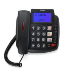 Telefono Fisso Brondi Bravo 90 LCD Nero