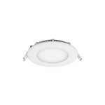 PANNELLO LED INCASSO ROTONDO 6W LUCE FREDDA 6500K 