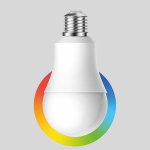 Superior Lampadina Smart Led E27 10W(73W) RGB e Bianca(da 2700k a 6500K) Alexa Google