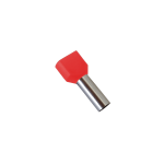 TERMINALE PER CAVO ISOLATO TE1008 ROSSO 2 X 1MM2 