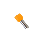 TERMINALE CAPI CORDA ISOLATO CABLE TERMINALS TE4010 ARANCIONE 2 X 4,0MM2