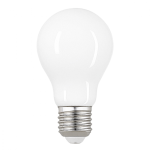 LAMPADINA LED E27 8W 3000K FILAMENTO MILK VETRO OPACO 950 LUMEN