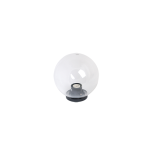 SFERA PER PALO DA GIARDINO IP65  diam250 PMMA CLEAR  E27 230V 4