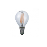 LAMPADINA LED FILAMENTO GLOBO E14 4W 470LM LUCE CLADA 2700K 300° 45X78MM 15000H CRI80