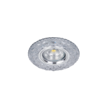 FARETTO DA INCASSO ROTONDO MR16 + LED 3W 4000K  CR-774/CL 