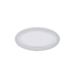 PANNELLO LED ROTONDO IN ALLUMINIO BIANCO OPACO DA INCASSO 15W BIANCO FREDDO 6000K IP65