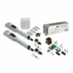 MASTER KIT 230V GREEN ANTA 3MT MOTORE BATTENTE CON FOTOCELLULA LAMPEGGIANTE E RADIOCOMANDO