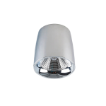 FARETTO CILINDRICO LED SOVRAPPOSTODIRETTIVO CROMATO 10W CREE 4000k 100X100MM 