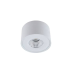 FARETTO SOVRAPPOSTO APPLIQUE CILINDRO LED BIANCO 5W ALLUMINIO 3000k