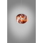 GLOBE LAMPADARIO A SOSPENSIONE COPPER BASE NERA 6X15CM