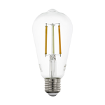 LAMPADINA LED FILAMENTO E27 6W 806LM 2200K - 6500K CAMBIO COLORE SMART CONNESSA CON APP