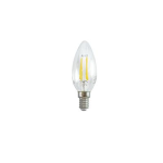 LAMPADINA LED A CANDELA FILAMENTO 4W 4000K NATURALE E14