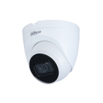 Dome IP Dahua. 2MP @ 25ips, H.265+/H.264+. ICR, 0,005 lux, Smart IR 30m. Obiettivo fisso da 2,8 mm. WDR digitale, 3D-NR, 4 ROI. Intelligenza IVS. Include microfono. Slot MicroSD, RJ45, Onvif, IP67, 3AXIS, PoE.