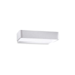 APPLIQUE LED INTEGRATO DOPPIA EMISSIONE OMEGA COLORE BIANCO 5,5W 480LM LUCE NATURALE 4000K 195 X 115 X 37MM