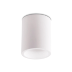 PLAFONIERA IN GESSO VERNICIABILE BANJIE COLORE BIANCO 1 LAMPADINA GU10 110 X 135MM 