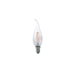 LAMPADINA LED FILAMENTO SOFFIO E14 4W 470LM LUCE CALDA 2700K 300° DIMENSIONI 35 X 125MM 15000h CRI80