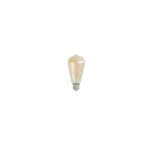 LAMPADINA LED FILAMENTO AMBRA ATTACCO  E27 7W 725LM LUCE CALDA 2500K 300° 64 X 142MM 15000h CRI80