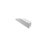 PROFILO PER STRIP LED IN GESSO CON ANIMA IN ALLUMINIO  E DIFFUSORE OPALE DIMENSIONI 100 X 6,1 X 4,9CM COLORE BIANCO