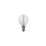 LAMPADINA LED FILAMENTO GLOBO ATTACCO E14 4W 470LM LUCE NATURALE 4000K 300° DIMENSIONI 45 X 78MM 15000h CRI80