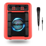 NGS Speaker RollerLingo Portatile Bluetooth TWS + Microfono 20W Rosso