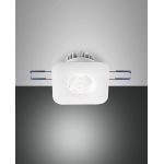 SIGMA SYSTEM FARETTO INCASSO 3000K 7W IP40 BIANCO QUADRATO FISSO