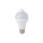 LAMPADINA LED CON SENSORE DI MOVIMENTO ATTACCO E27 12W 1100LM LUCE NATURALE 4000K 150° 65 X 128MM 25000h CRI80