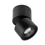 XANGLE FARETTO ORIENTABILE SOVRAPPOSTO IP20 1x50W max. NERO OPACO