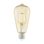 LAMPADINA LED FILAMENTO E27 EDISON 4W 270 LM 3000K Ø64 X 142MM