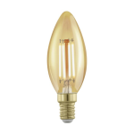 LAMPADINA LED FILAMENTO E14 CANDELA 4W 300 LM 3000K Ø35 X 98MM