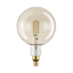 LAMPADINA LED FILAMENTO E27 GLOBO VETRO AMBRA 4,5W 470 LM Ø200 X 305MM