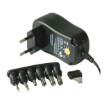 ALIMENTATORE 3-12V 1000MAH UNIVERSALE 6 PLUG TERMINALI