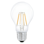 LAMPADINA LED E27 FILAMENTO 4W 2700K VETRO TRASPARENTE 350LM