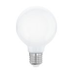 LAMPADINA LED E27 GLOBO FILAMENTO 7W 806LM 2700K VETRO OPACO