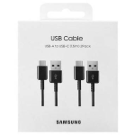 Samsung Cavo USB-A to USB-CDG930MB 1,5m 2Pack Black