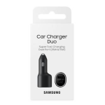 Samsung Caricabatterie Auto25W+15W EP-L4020 USB-C +USB-A Black