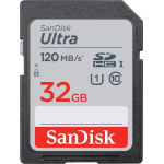 SanDisk Ultra SD 32GB C10 UHS-I SDHC 120MB/s