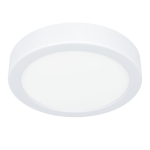 PLAFONIERA FUEVA 5 LED 11W 3000K STRUTTURA METALLO BIANCO IP44 Ø16 H2.8