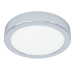 PLAFONIERA FUEVA 5 LED 11W 3000K STRUTTURA METALLO CROMATO IP44 Ø16 H2.8