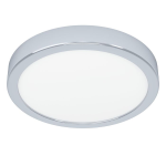 PLAFONIERA FUEVA 5 LED 17W 3000K STRUTTURA METALLO CROMATO IP44 Ø21 H2.8