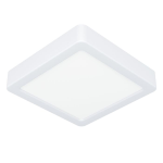 PLAFONIERA FUEVA 5 LED 11W 3000K STRUTTURA METALLO BIANCO IP44 16 x 16 H2.8