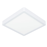 PLAFONIERA FUEVA 5 LED 17W 3000K STRUTTURA METALLO BIANCO IP44 21 x 21 H2.8