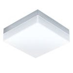 PLAFONIERA SONELLA 8,2W LED 3000K 820Lm STRUTTURA POLICARBONATO BIANCO IP44 21,5 x 21,5 x H7