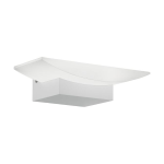 APPLIQUE METRASS LED 5,6W 3000K 680Lm STRUTTURA ALLUMINIO BIANCO DIFFUSORE POLICARBONATO SATINATO 20 x 6 H10.5