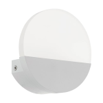 APPLIQUE METRASS 1 LED 4,5W 3000K 480Lm STRUTTURA ALLUMINIO BIANCO DIFFUSORE POLICARBONATO SATINATO 13 x 5 H13